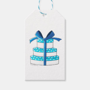 Polka Dot Present Gift Tag