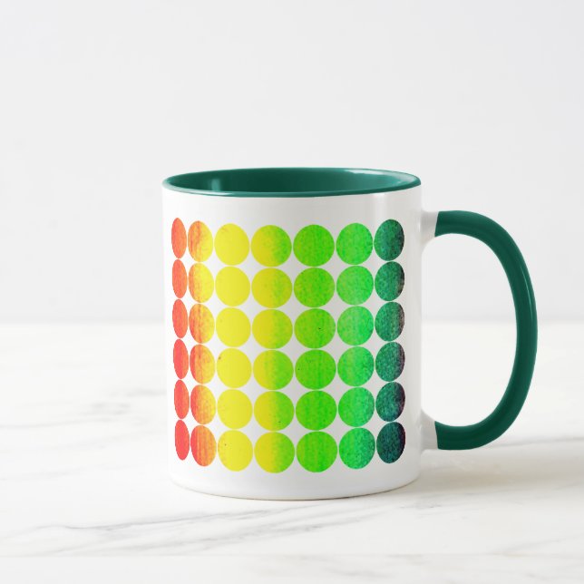 Polka Dot Rainbow 1 Mug (Right)