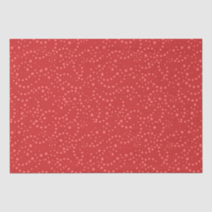 Polka Dot Red Pink Festive Tissue Paper