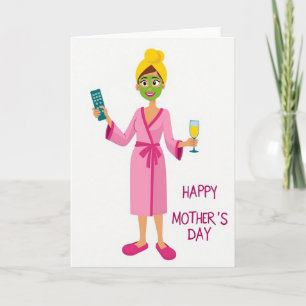 Polka Dot Relaxation Card