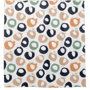 Polka dot seamless pattern. Vintage illustration.