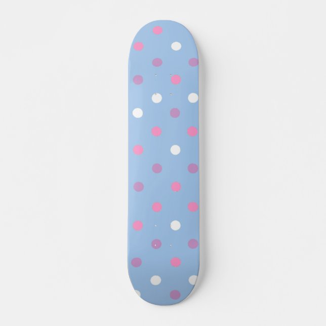 Polka Dot Skateboard (Front)