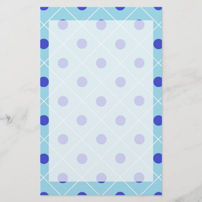 Polka Dot Stationery (Front)