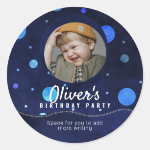 Polka-dot stickers for kids