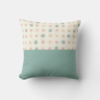 polka dot  throw pillow
