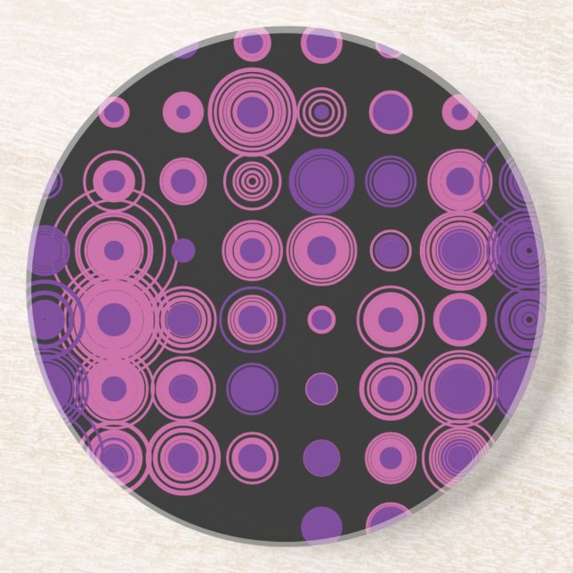 Polka Dots 3 Coaster (Front)