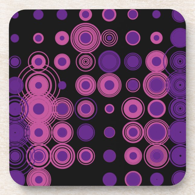 Polka Dots 3 Coaster (Front)