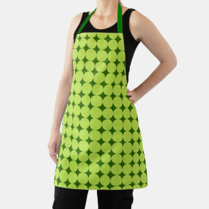 Polka Dots and Diamonds by Shirley Taylor Apron