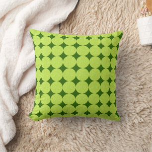 Polka Dots and Diamonds by Shirley Taylor Throw Pillow