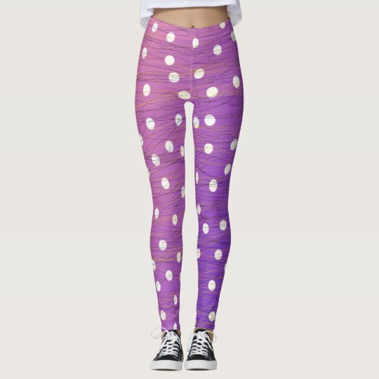 Polka Dots and Scribbles Leggings