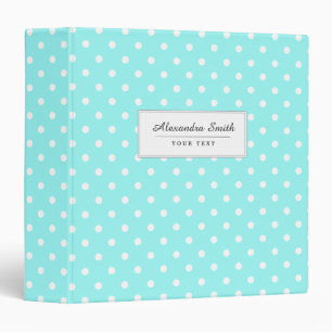 Polka Dots Binder