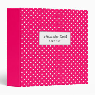 Polka Dots Binder