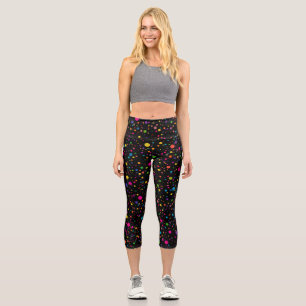 Polka Dots Capri Leggings