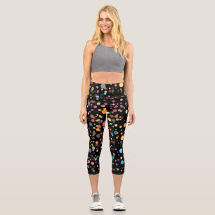 Polka Dots Capri Leggings