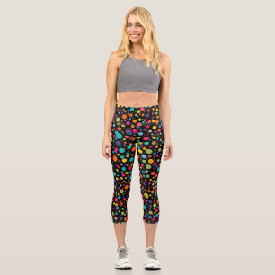 Polka Dots Capri Leggings