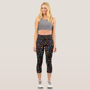 Polka Dots Capri Leggings