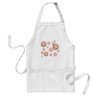 Polka Dots Cupcakes Standard Apron