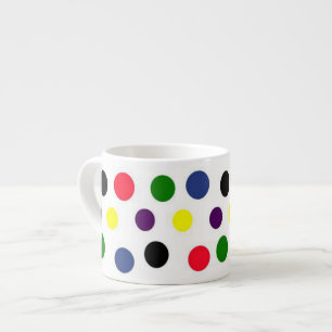Polka Dots Espresso Mug