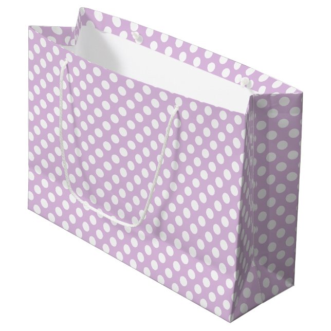 Polka Dots Gift Bag (Front Angled)