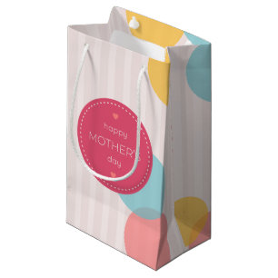 Polka Dots Happy Mother's Day Gift Bag