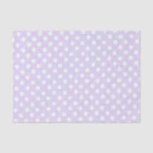 polka dots in  soft lavender