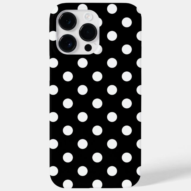 Polka Dots iPhone 14 Pro Max Case (Back)
