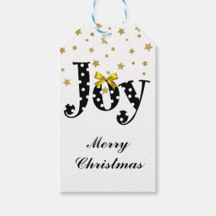 Polka Dots Joy Gift Tags