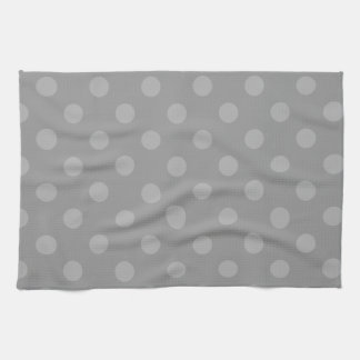 Polka Dots Large - Grey 4b Kitchen Towel