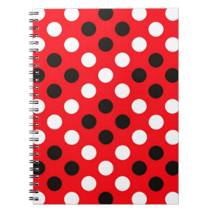 Polka dots notebook
