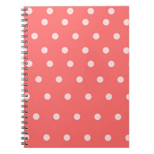 Polka dots notebook