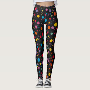 Polka Dots Pattern Leggings