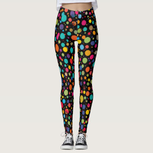 Polka Dots Pattern Leggings