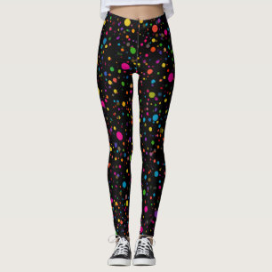 Polka Dots Pattern Leggings