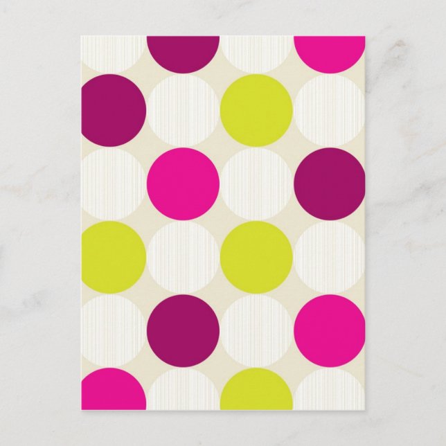 Polka Dots Postcard (Front)
