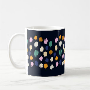 Polka dots seamless pattern coffee mug