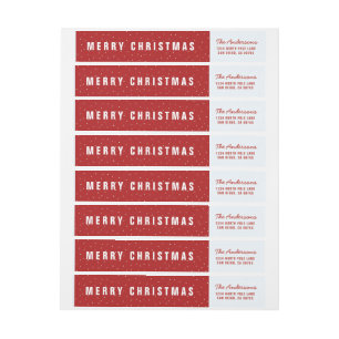 Polka Dots Wrap Around Label