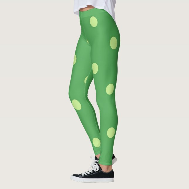Polka-dots | Zazzle_Growshop. Leggings (Left)