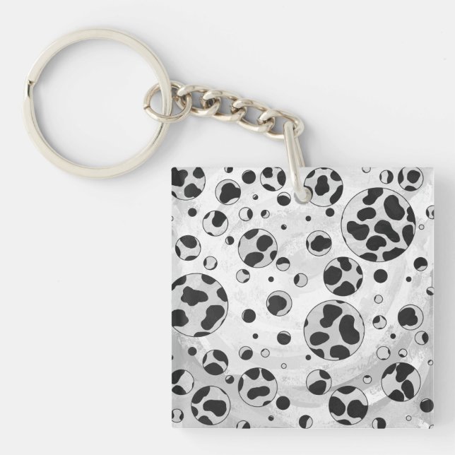Polka en Dalmatie noir et blanc (Devant)