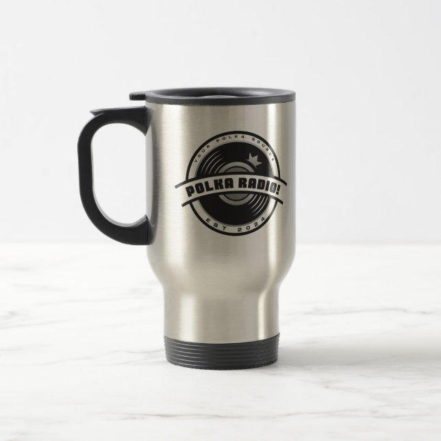 Polka Radio Mug (Left)