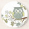 Polka Tree Owl Coaster