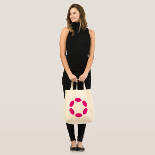Polkadot Keychain Tote Bag