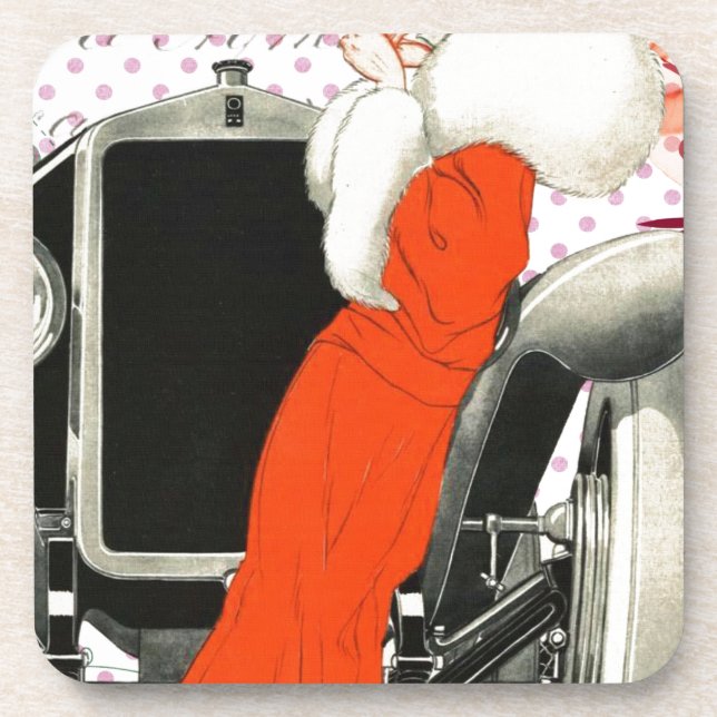 polkadots flapper coaster (Front)
