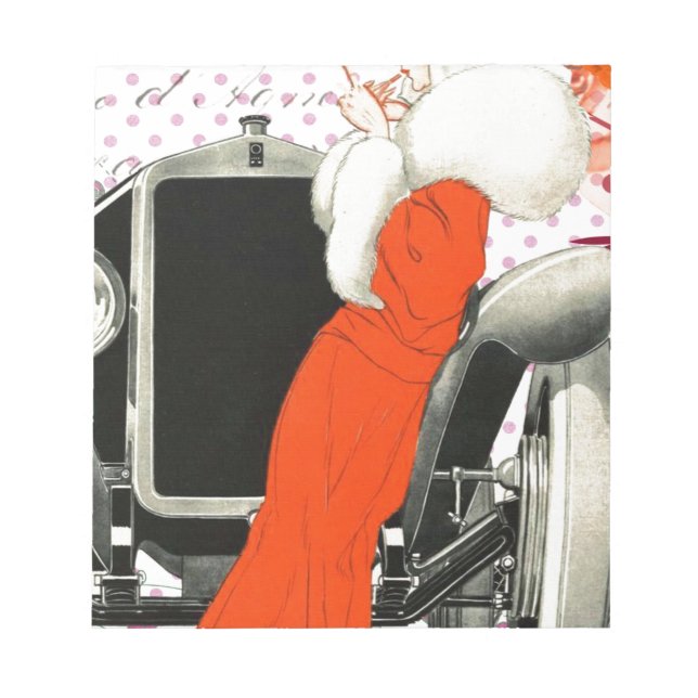 polkadots flapper notepad (Front)