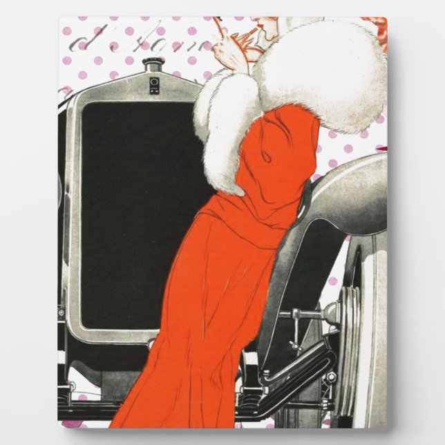 polkadots flapper plaque (Front)