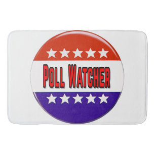 Poll Watcher Bath Mat