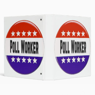Poll Worker Binder