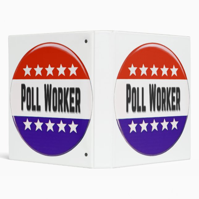 Poll Worker Binder (Background)