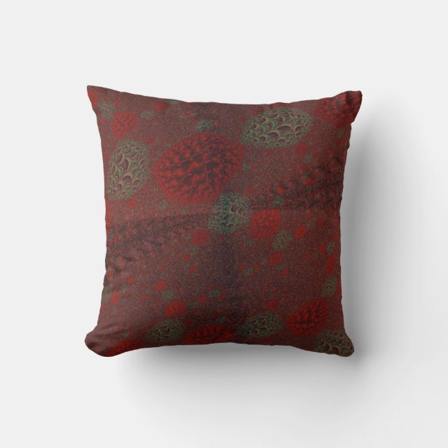 Pollen in the Air Throw Pillow (Front)