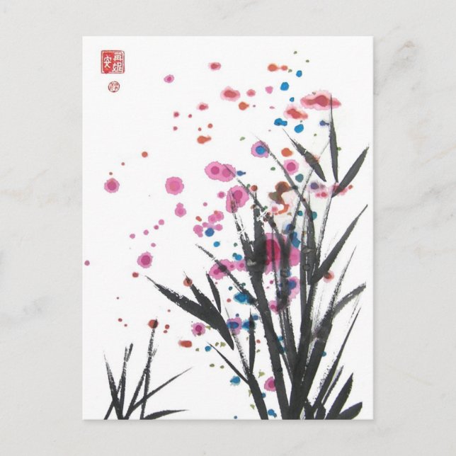 Pollen in the Garden Postcard (Front)