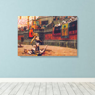 Pollice Verso   Jean-Léon Gérôme   Canvas Print